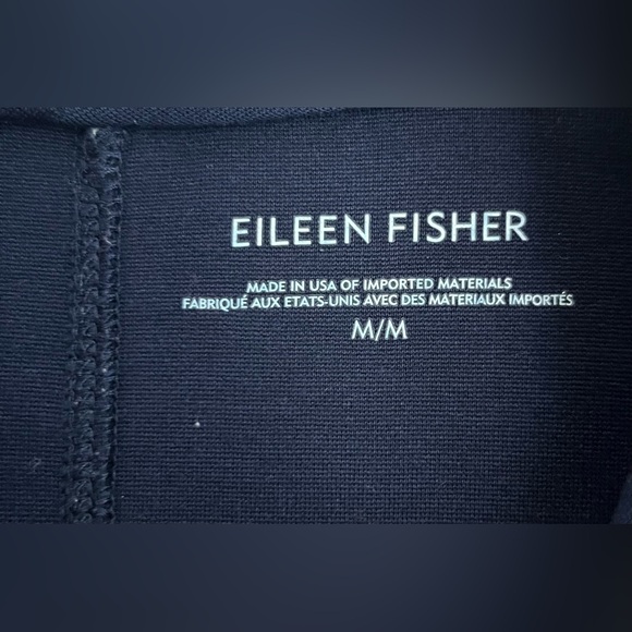 Eileen Fisher Women’s Travel Ponte Jacket, Navy Blue, Size Medium - Picture 4 of 5